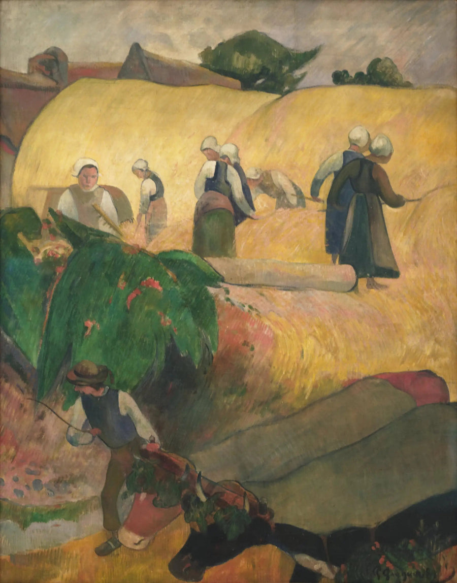 Ernte in der Bretagne - Paul Gauguin