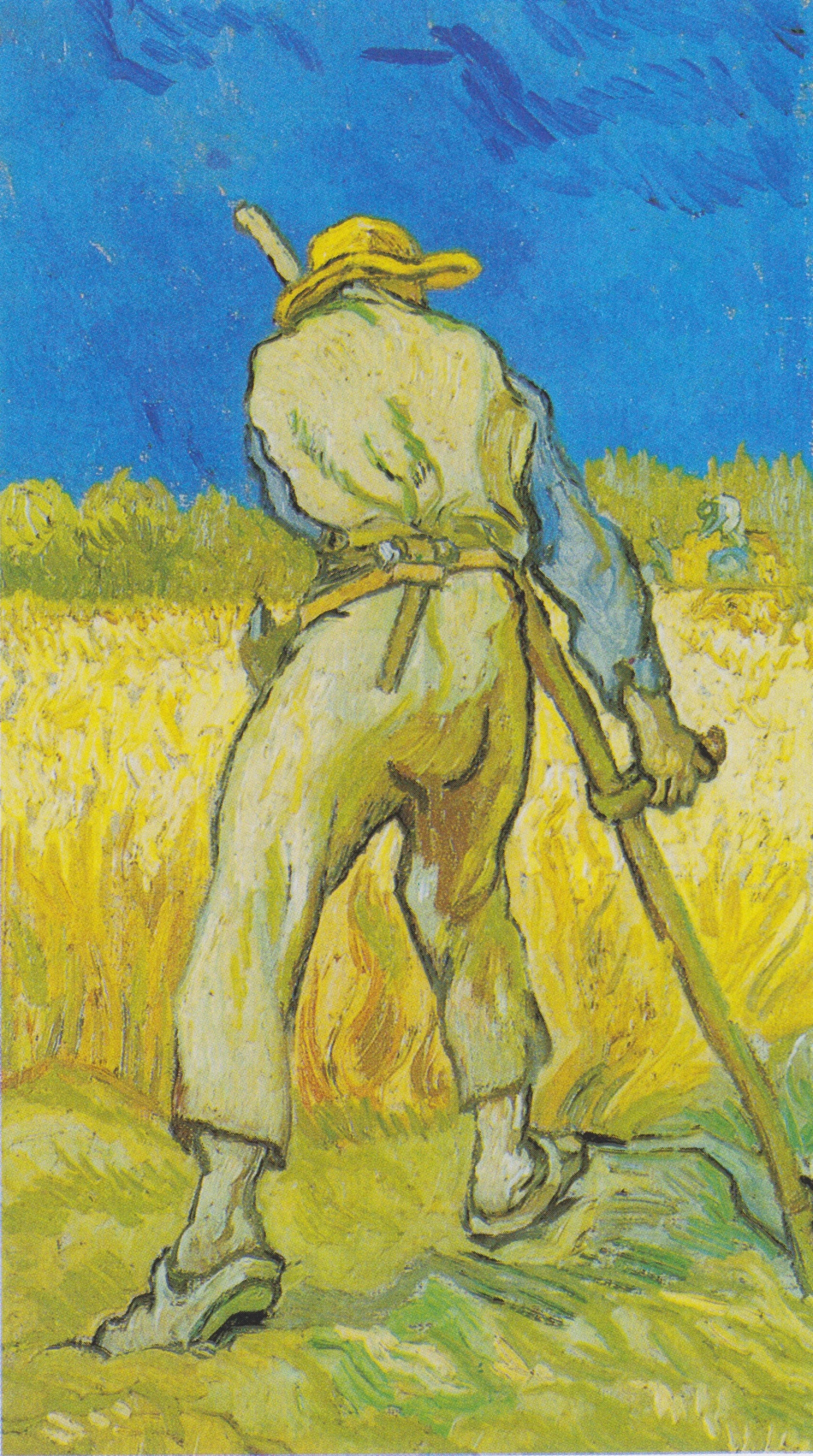 Le Moissonneur d’après Millet F688 de Vincent van Gogh – reproduction peinture à l’huile