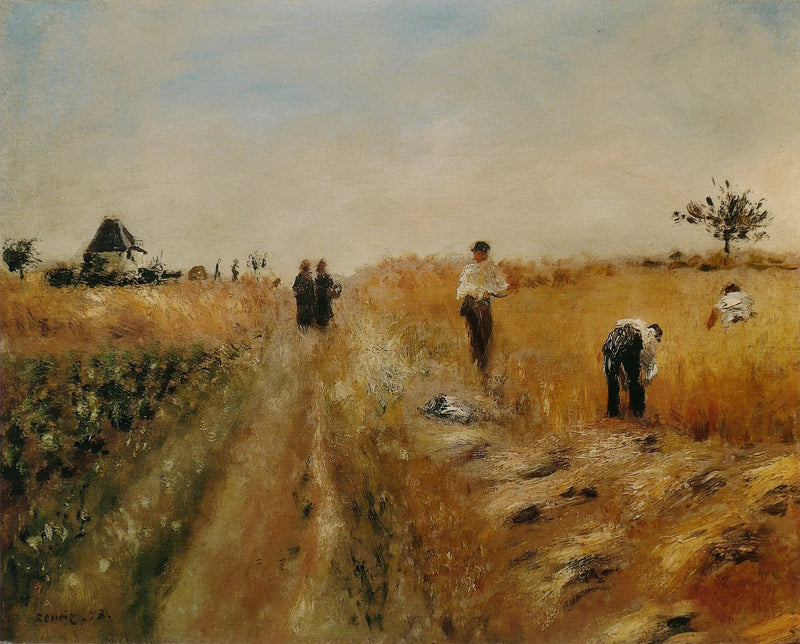 Mähdrescher - Pierre-Auguste Renoir