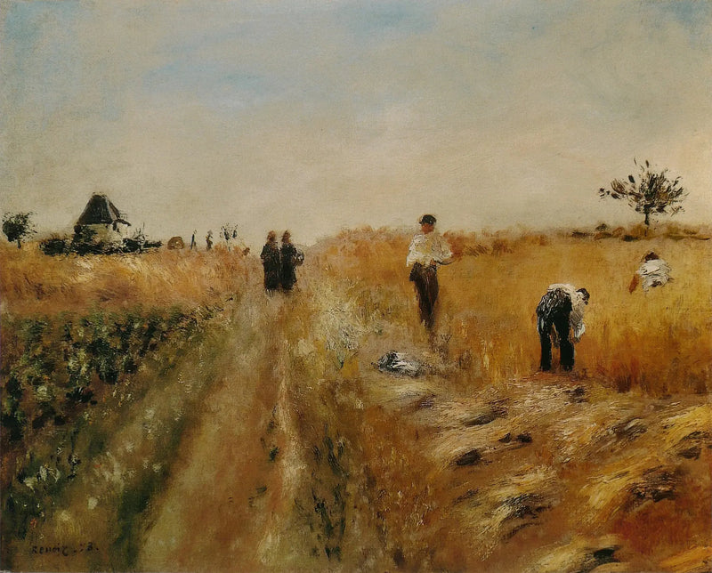 Mähdrescher - Pierre-Auguste Renoir