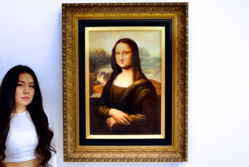 Mona Lisa - Alpha-Reproduktion  | 45 x 65 cm