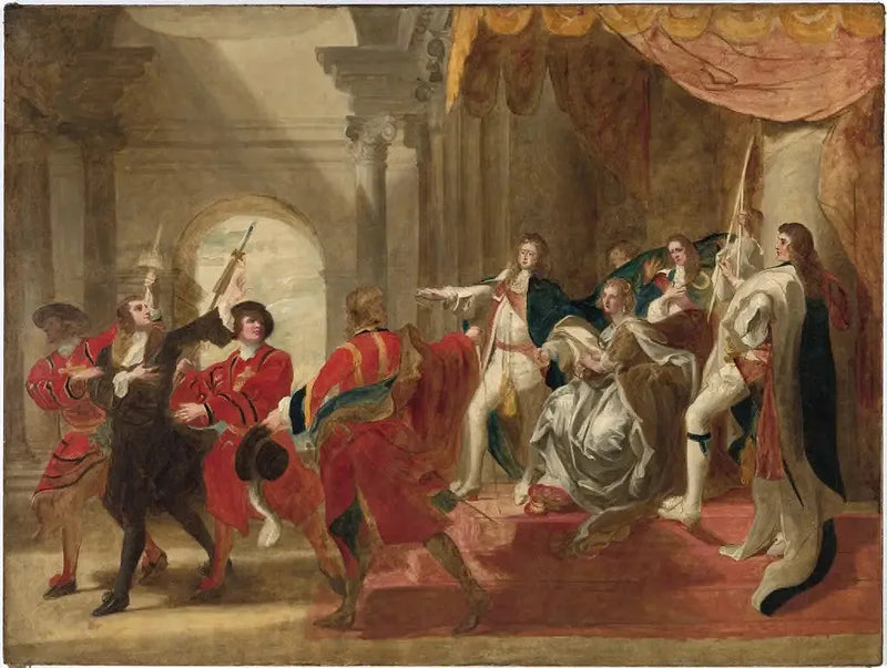 Monmouth vor Jakob II - John Singleton Copley