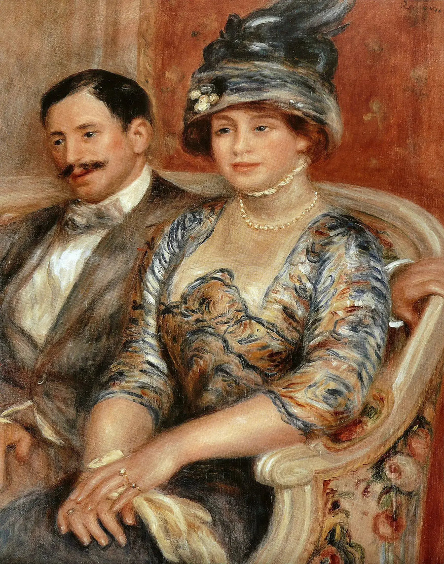 Herr und Frau Bernheim de Villers - Pierre-Auguste Renoir