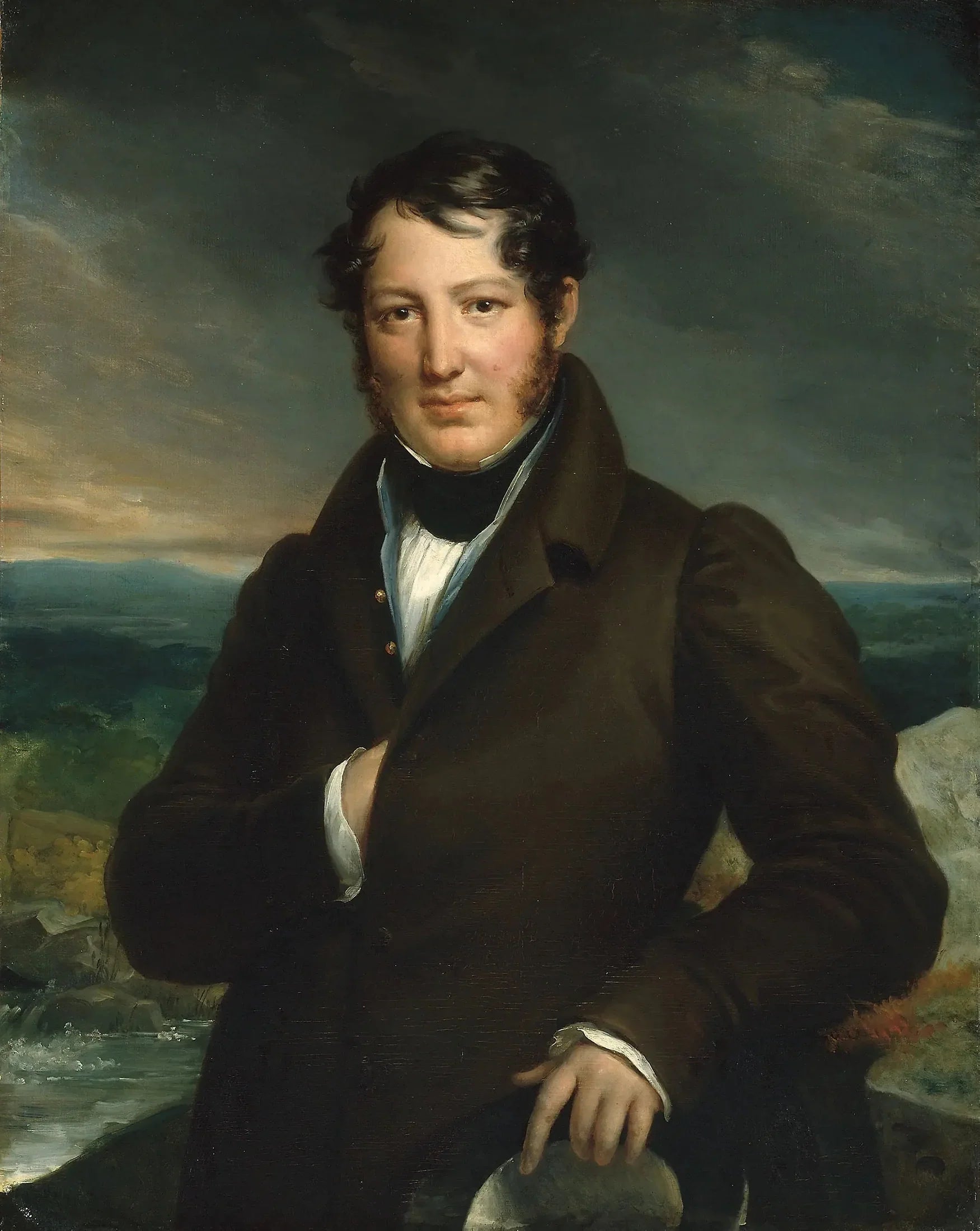 Monsieur Tortoni - François Gérard image 1 reproduction réalisée par Alpha Reproduction