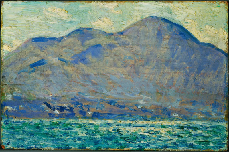 Mont Beacon in Newburgh - Childe Hassam