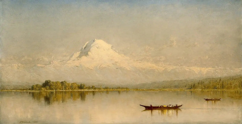 Mont Rainier, Tacoma-Bucht - Sanford Robinson Gifford