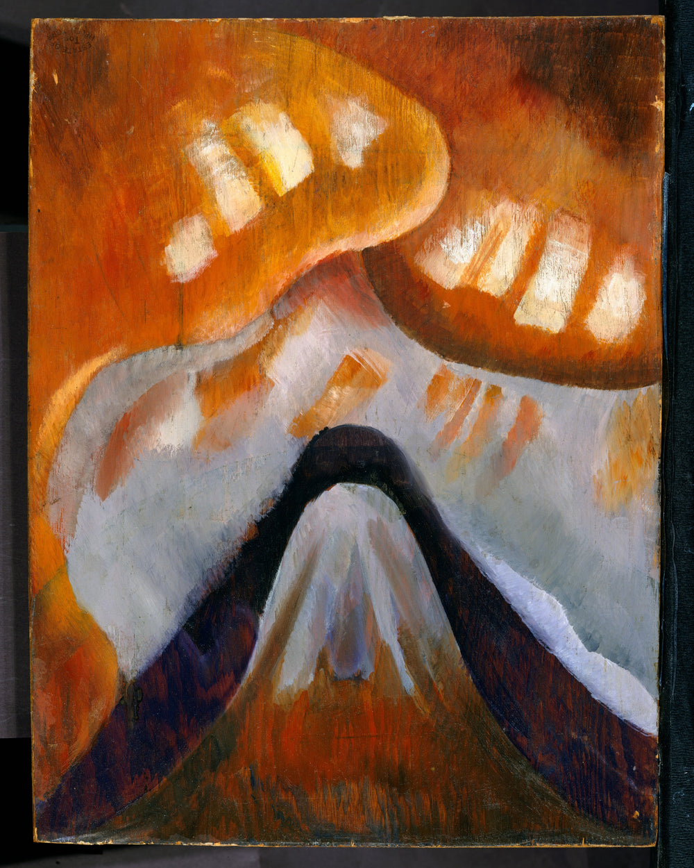 Montagne et ciel - Arthur Dove image 1 reproduction artisanale de tableau