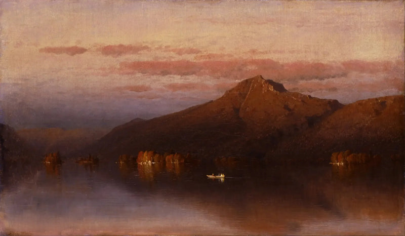 Weißer Berg Whiteface vom Lake Placid - Sanford Robinson Gifford