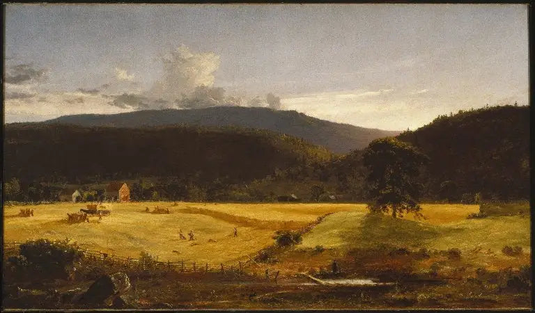 Montagnes Bareford, West Milford, New Jersey - Jasper Francis Cropsey image 1 tableau peint à l’huile sur toile
