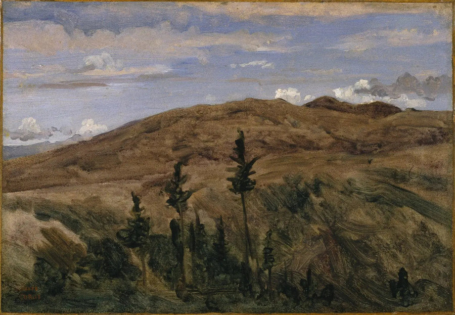 Berge von Auvergne - Jean-Baptiste Camille Corot