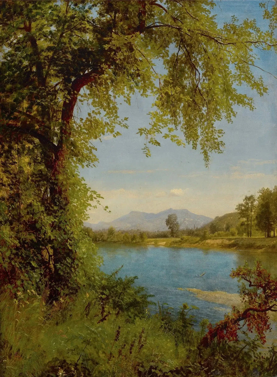 Berge der Südtore und Nord - Albert Bierstadt