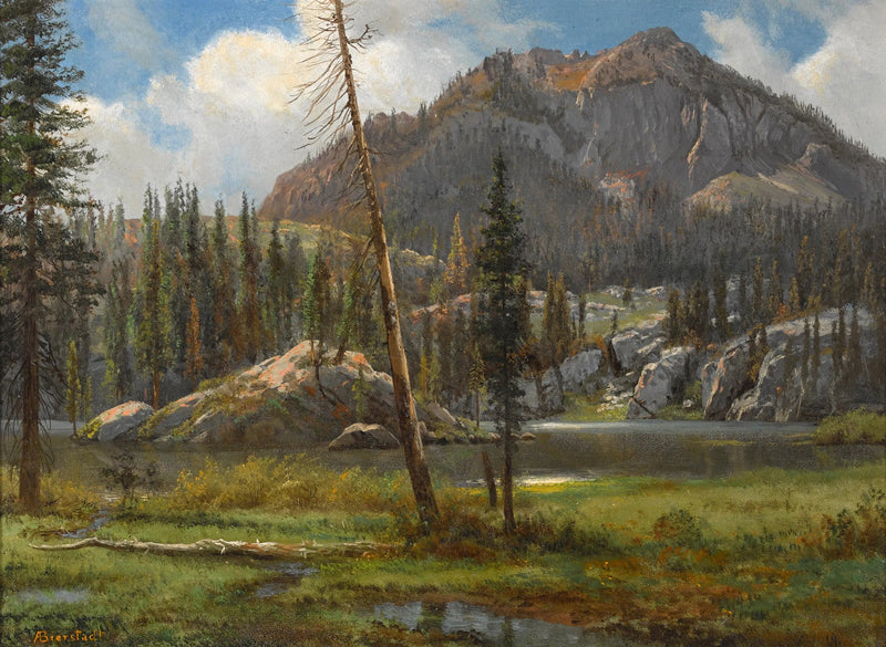 Berge im Süden der Sierra Nevada - Albert Bierstadt