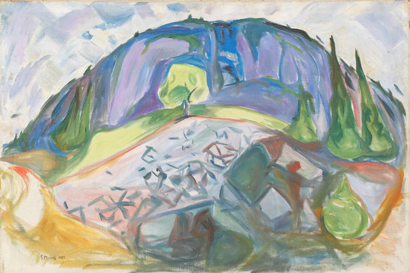 Berge - Edvard Munch