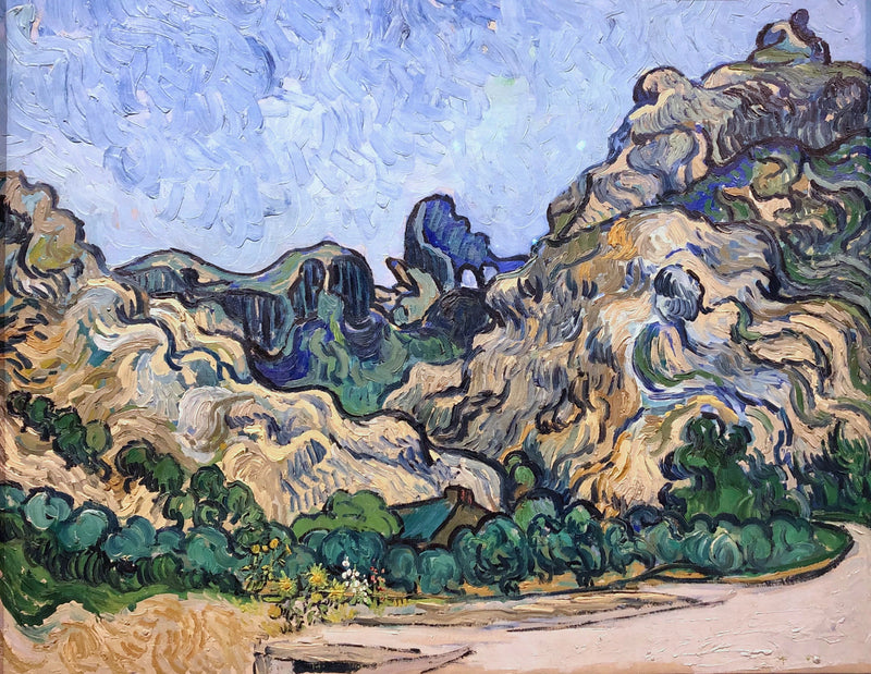 Berge in Saint-Rémy - Vincent van Gogh