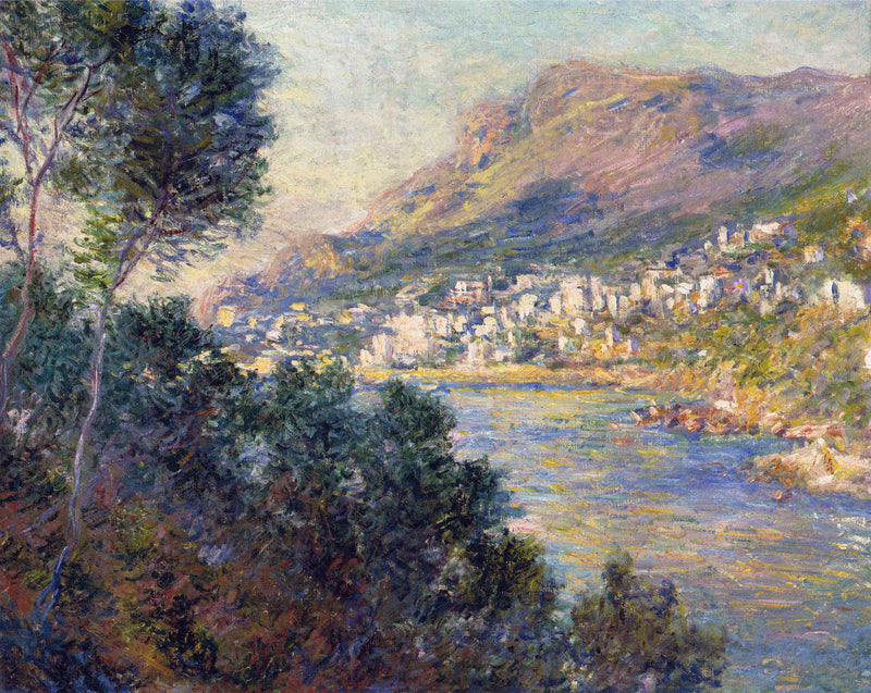 Monte-Carlo von Roquebrune aus gesehen - Claude Monet