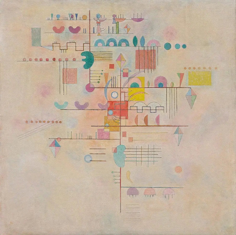 Anmutiger Aufstieg - Vassily Kandinsky