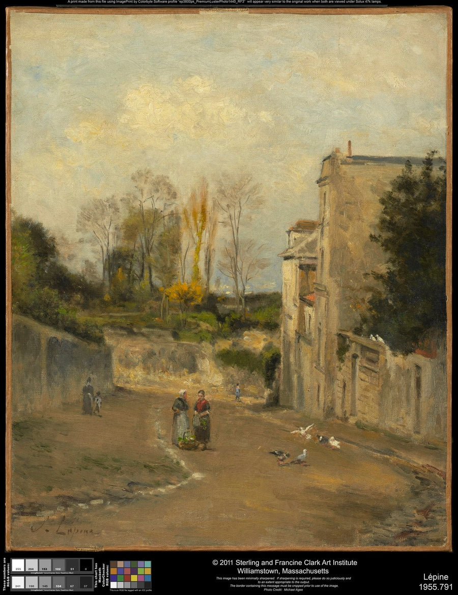 Montmartre. Die Straße Cortot - Stanislas Lépine