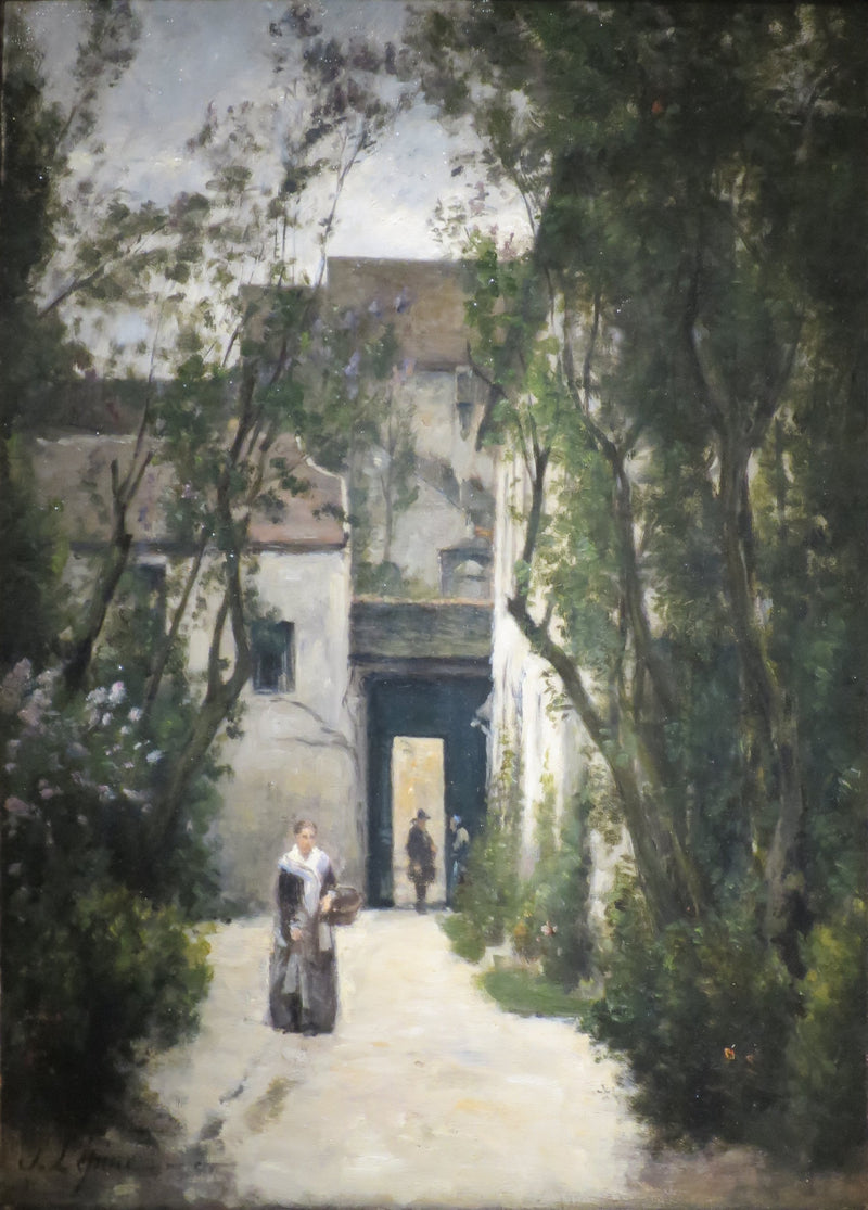 Montmartre. Ein Hof in der Fontenelle-Straße - Stanislas Lépine