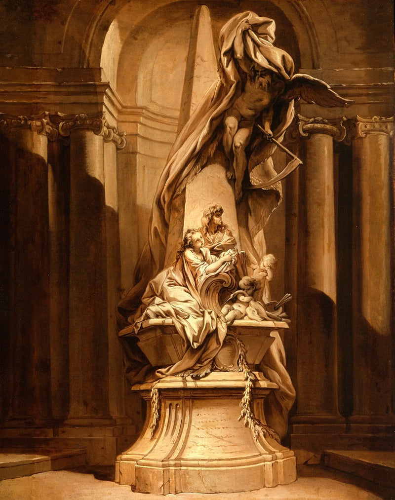 Denkmal an Mignard - François Boucher
