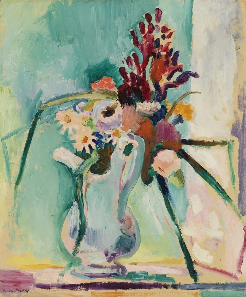 Morceau de fleur - Henri Matisse image 1 copie de tableau peinte à la main