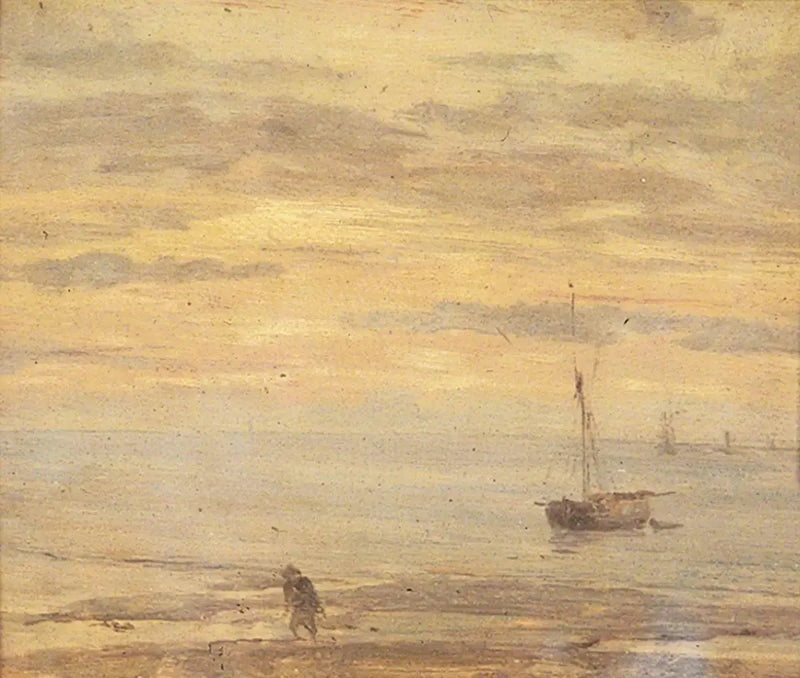 Meeresstück, Abend - Eugène Boudin