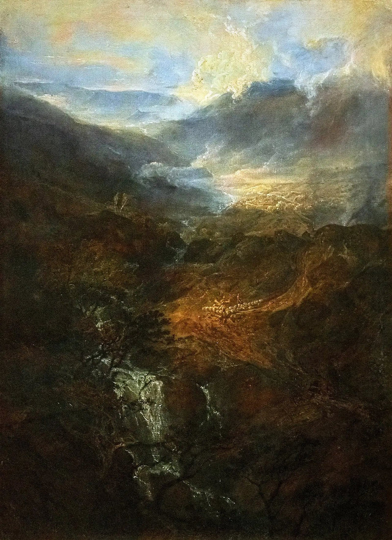 Morgen zwischen den Coniston Fells, Cumberland - J. M. W. Turner