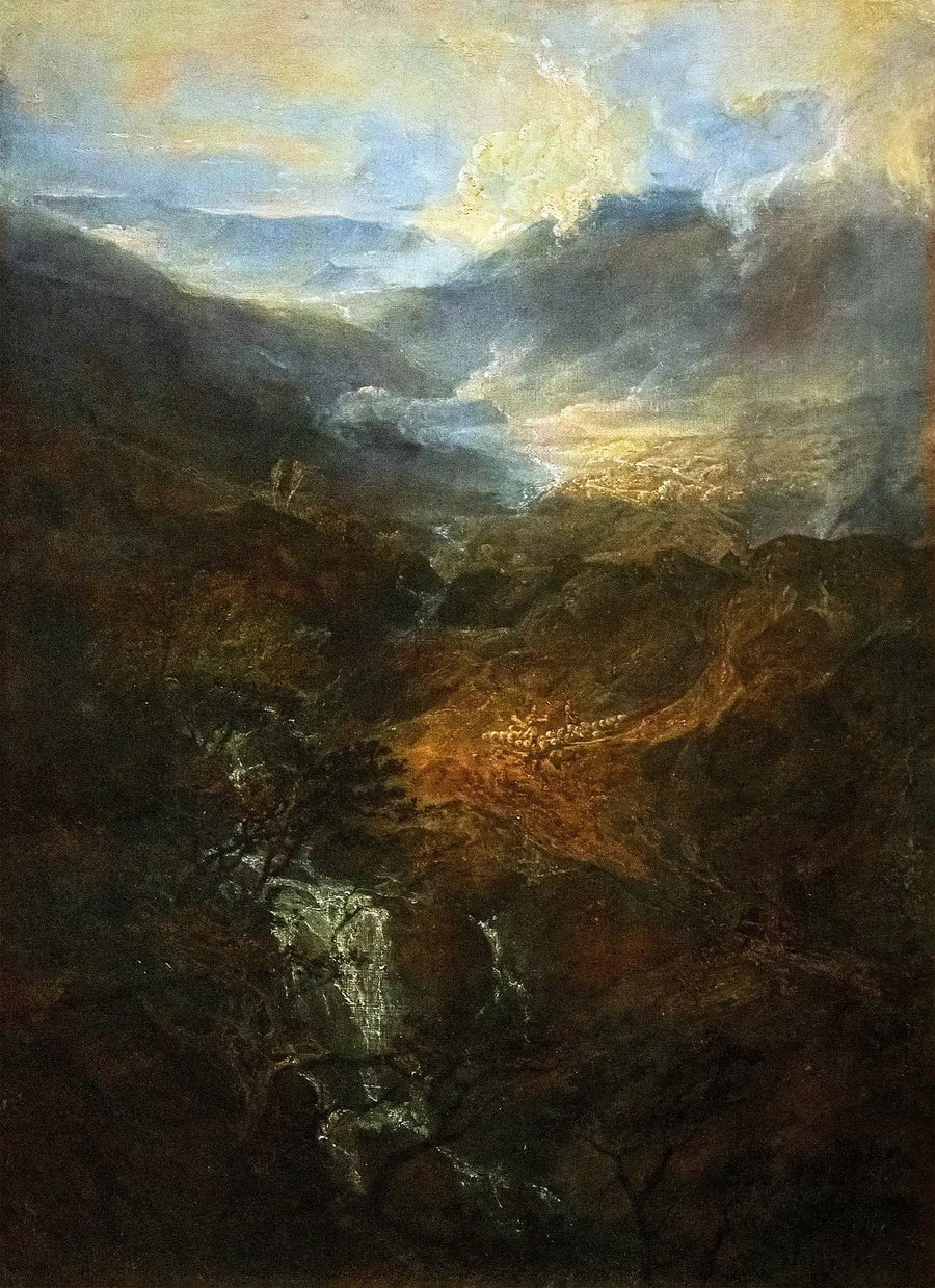 Morgen zwischen den Coniston Fells, Cumberland - J. M. W. Turner