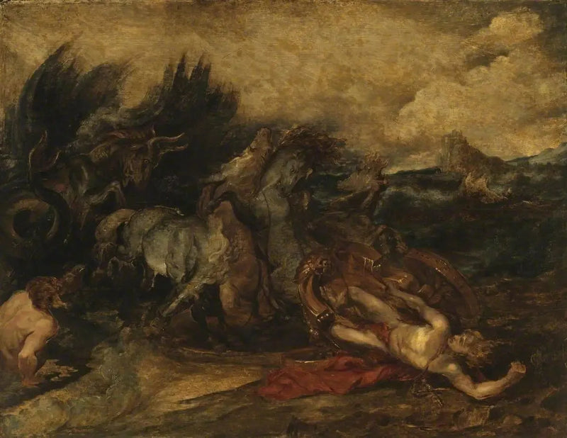 Tod des Hippolytos - Peter Paul Rubens