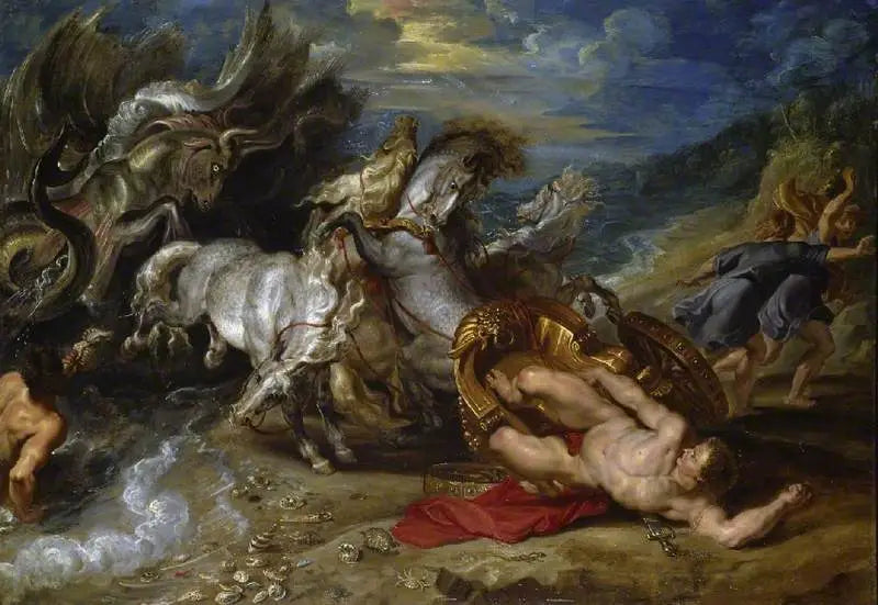 Tod des Hippolytos - Peter Paul Rubens