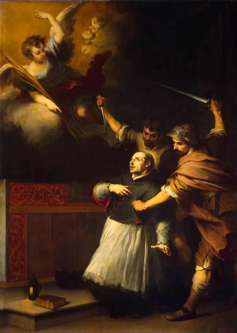 Tod des Inquisitors Pedro de Arbues - Bartolomé Esteban Murillo