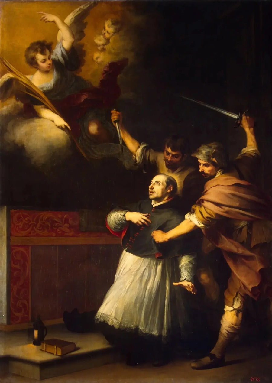 Tod des Inquisitors Pedro de Arbues - Bartolomé Esteban Murillo