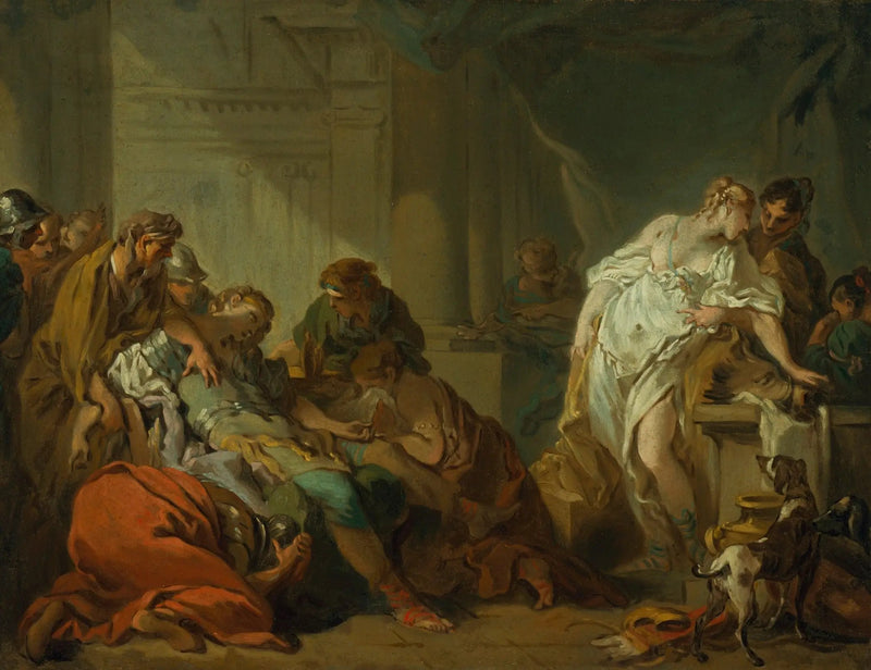 Tod von Méléagre - François Boucher