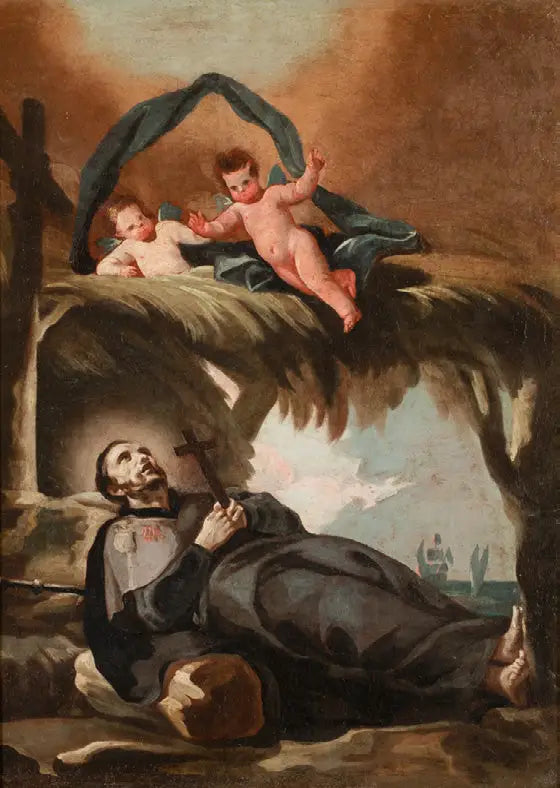 Tod des heiligen Franziskus Xavier - Francisco de Goya