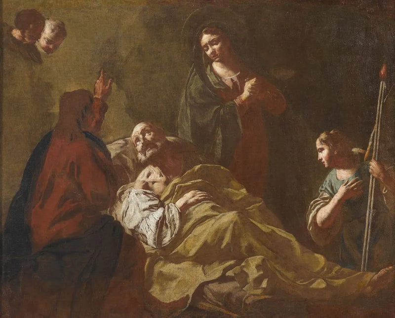 Tod des heiligen Josef - Giovanni Battista Piazzetta