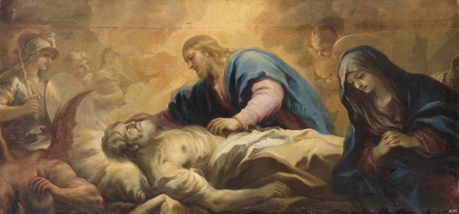 Tod des heiligen Josef - Luca Giordano