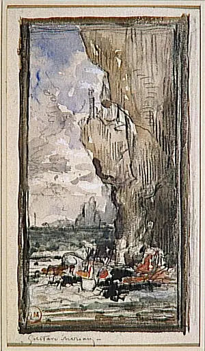 Tod der Sappho - Gustave Moreau