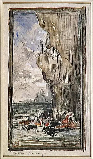 Tod der Sappho - Gustave Moreau