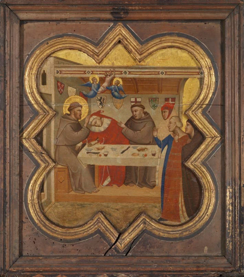 Tod des Edlen von Celano - Taddeo Gaddi