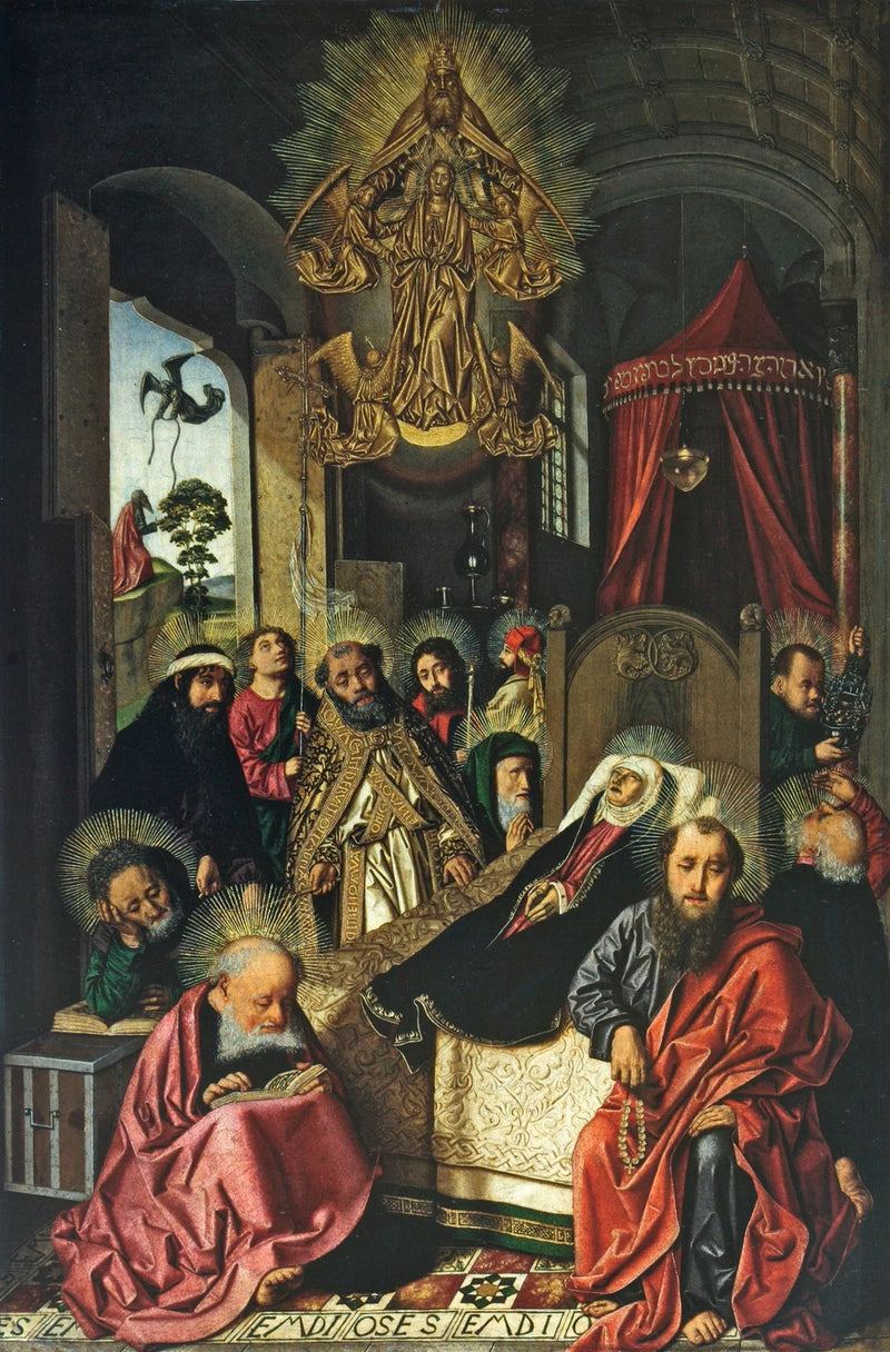 Tod und Himmelfahrt der Jungfrau Maria - Bartolomé Bermejo