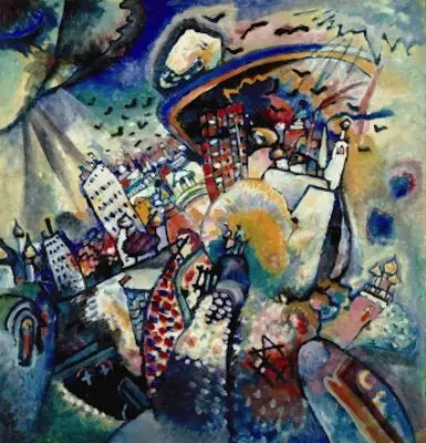 Moskau I - Vassily Kandinsky