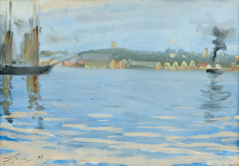 Motiv von Skeppsholmen - Anders Zorn