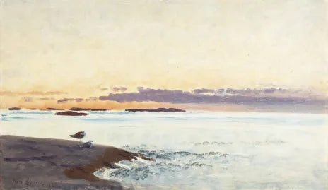 Möwen auf dem Grundstück – Bruno Liljefors