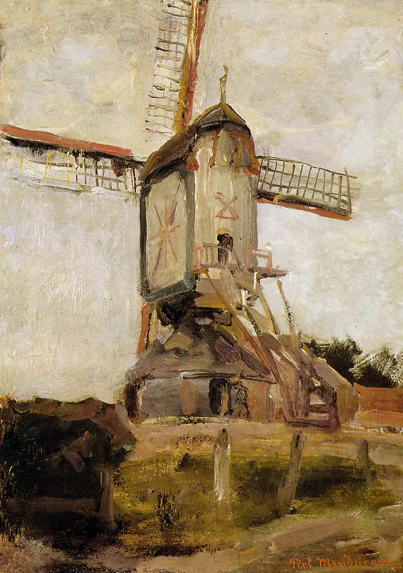 Mühle in Heeswijk - Piet Mondrian