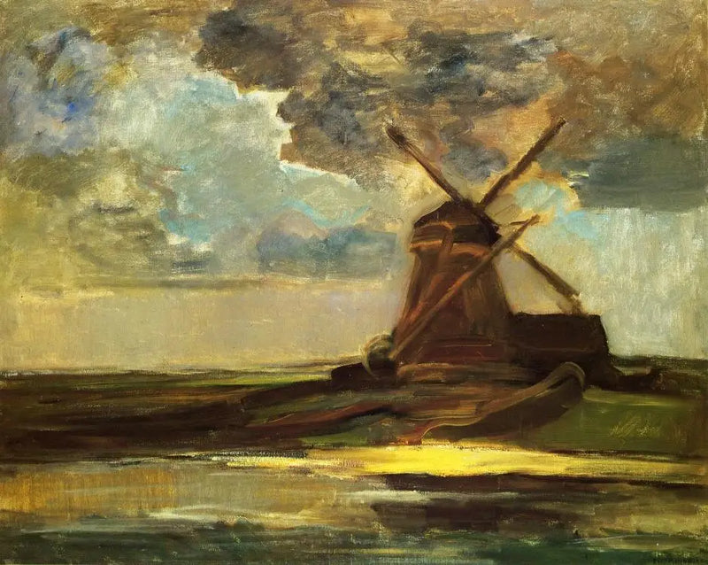 Windmühle am Gein - Piet Mondrian