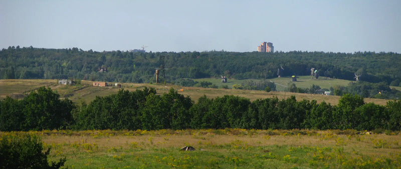 Windmühle im Feld - Ivan Chichkine