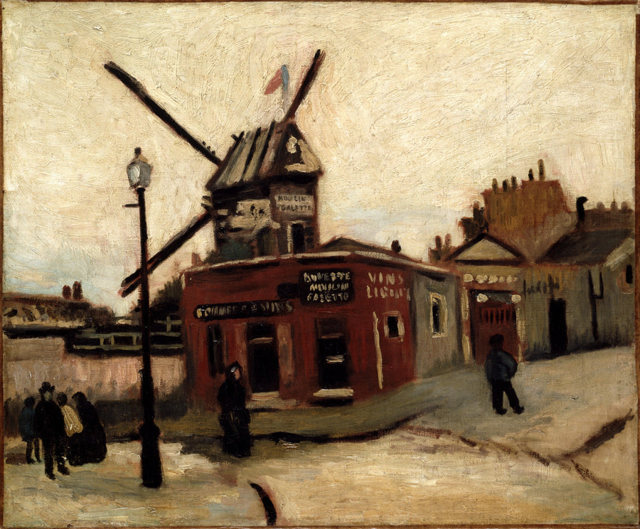Die Mühle von la Galette - Vincent van Gogh
