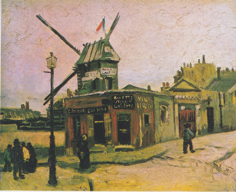 Die Mühle von la Galette - Vincent van Gogh