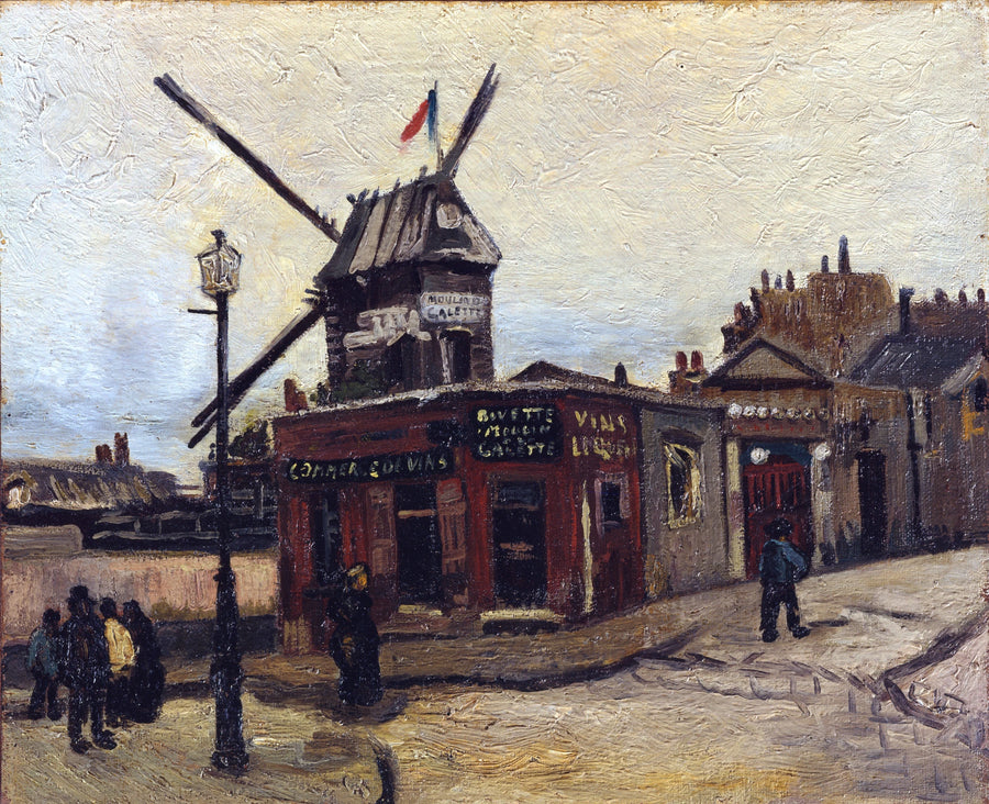 Die Mühle von la Galette - Vincent van Gogh