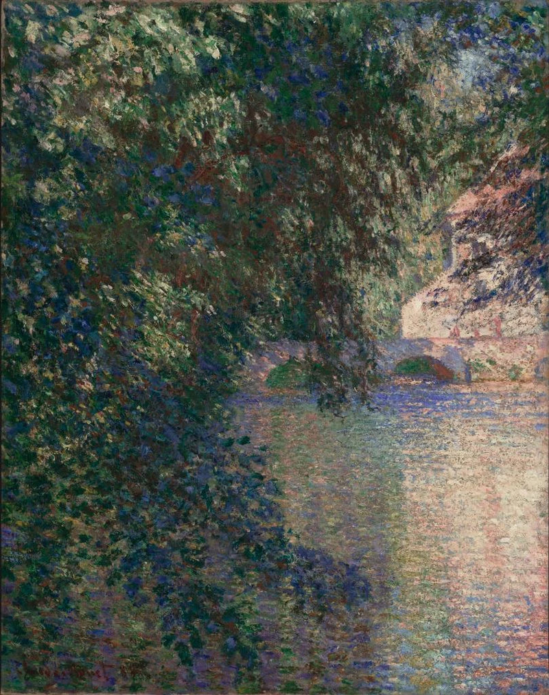 Mühle in Limetz - Claude Monet