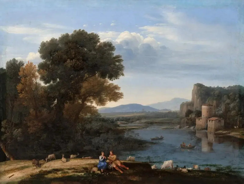 Moulin am Tiber - Claude Lorrain